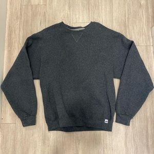 Grey Russell Crewneck